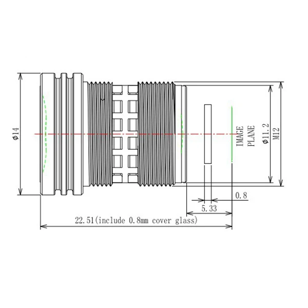 YT1037-2MP HD Camera Lens 2 Megapixel CCTV LENS Camera Accessories