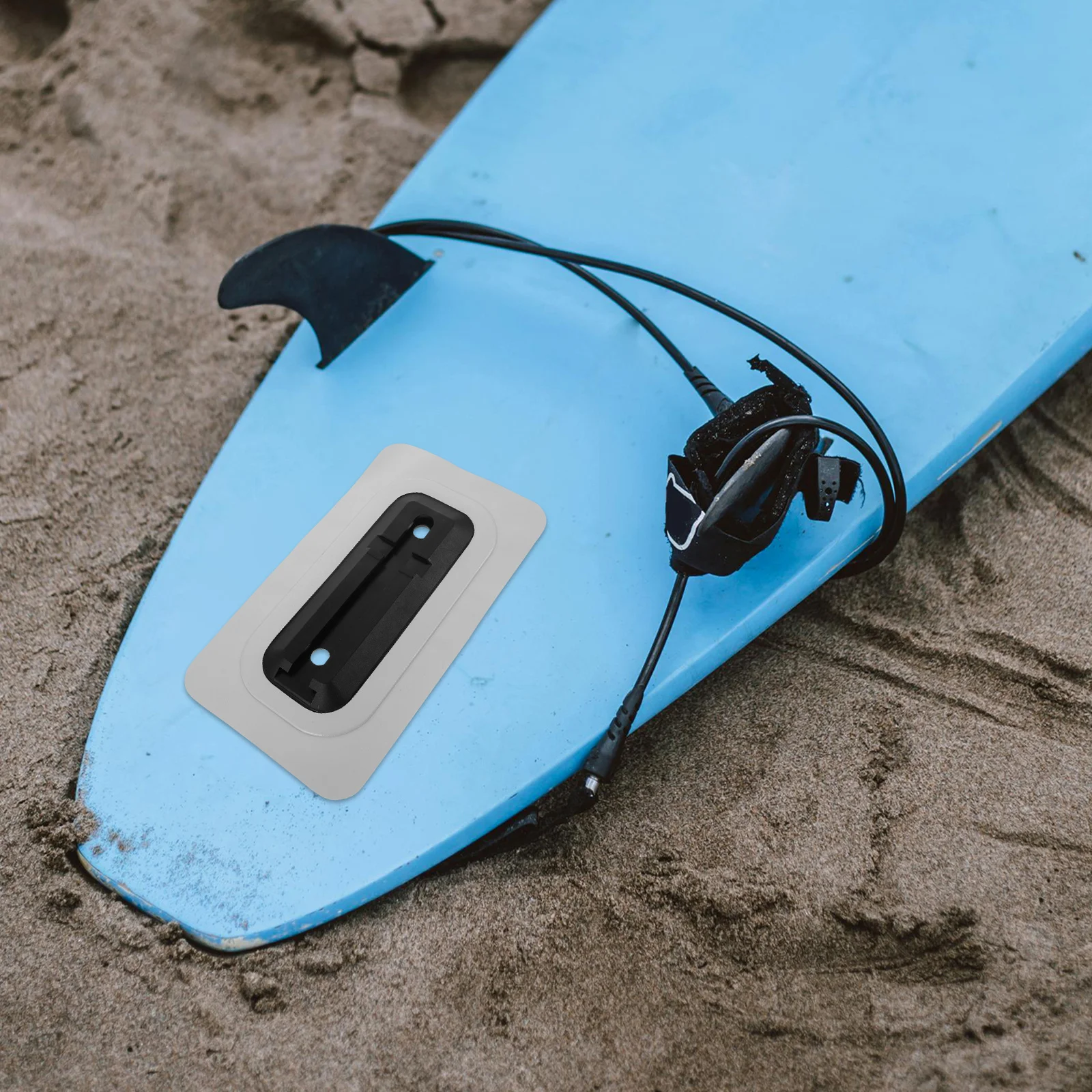 

Tail Fin Slot Patch Paddleboard Surfboard Fin Connector PVC Compatibility Protective Base Sports Gear