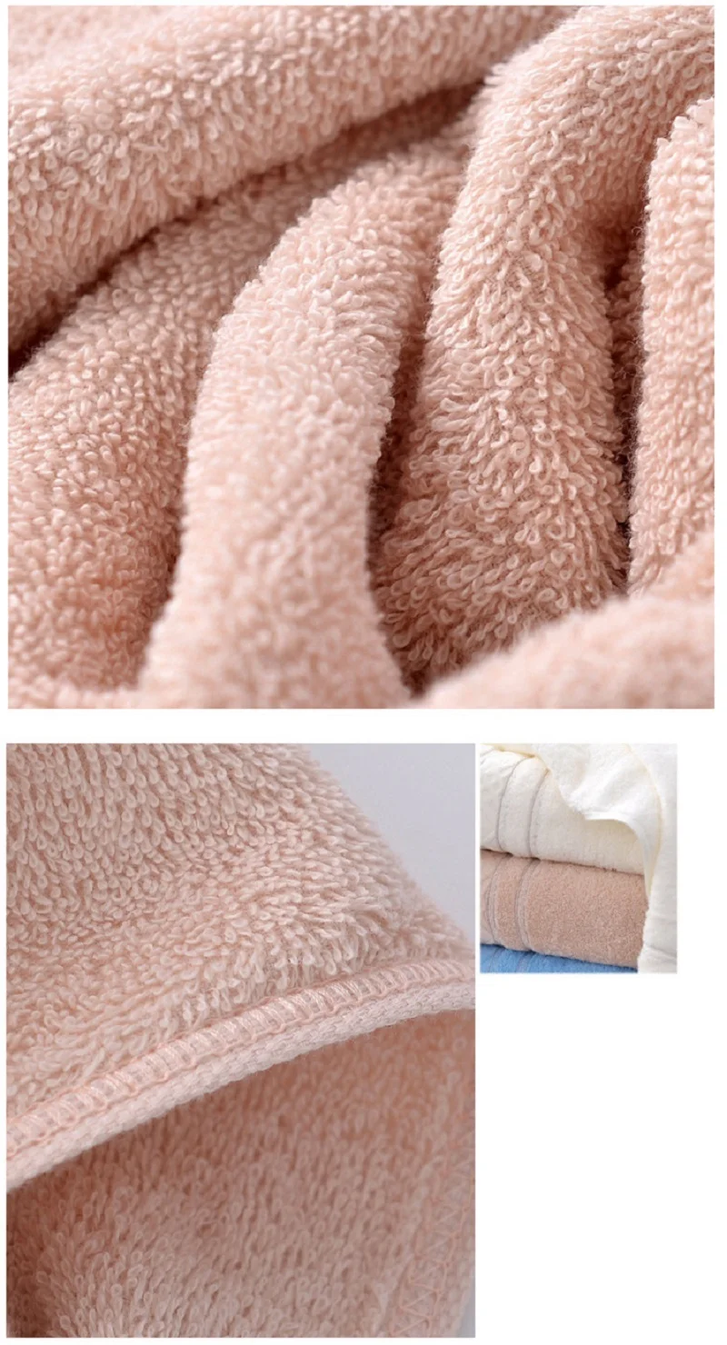 Drop Shipping Bath Towels Absorbent Cotton 134*70cm Travel Towel Bathroom Soft Home Towel for Swimming Beach