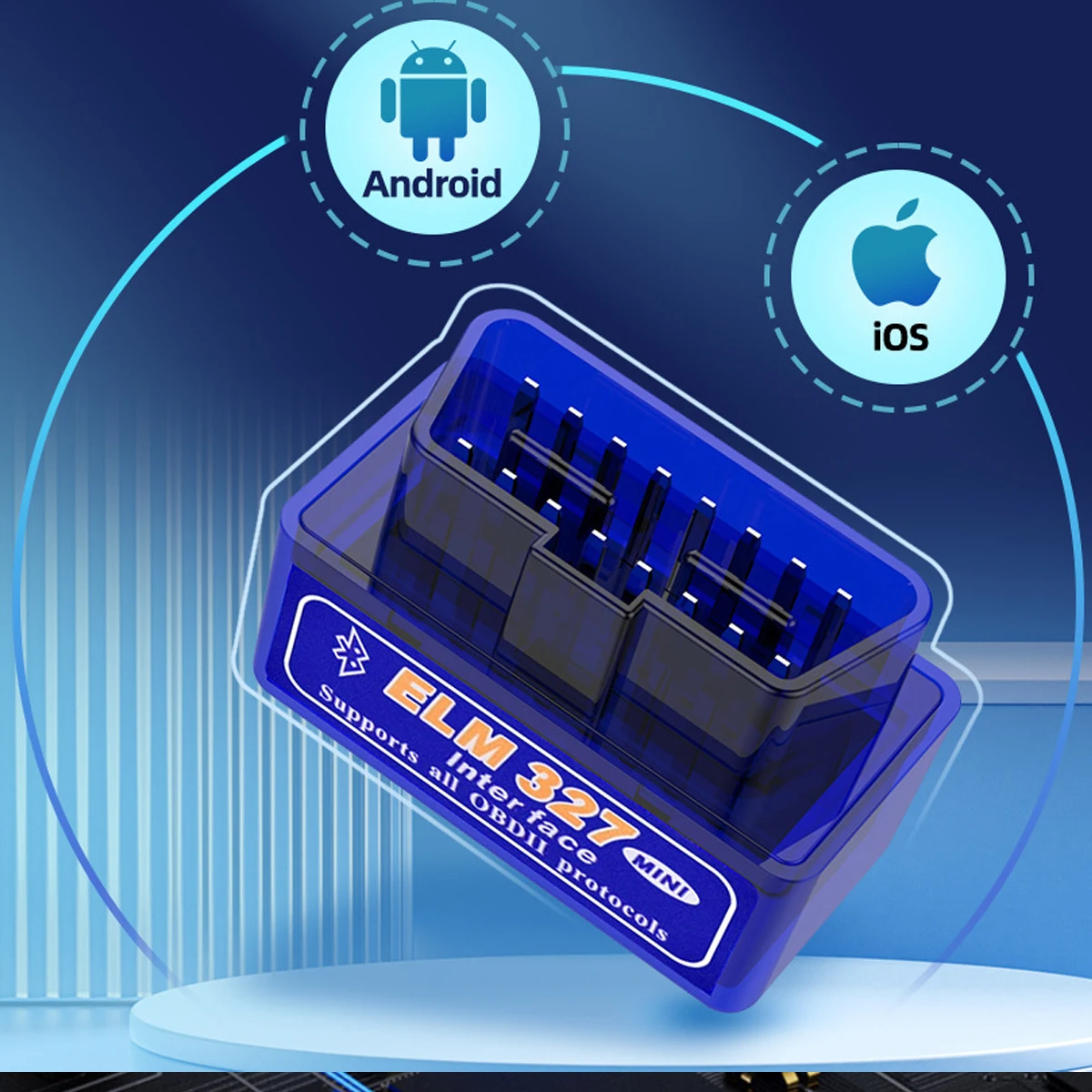 Mini V2.1 Wireless Elm327 Car Diagnostic Tool Professional Automotive Scanner Obd2 Bluetooth Equipment Diagnostics V1.5 Italian