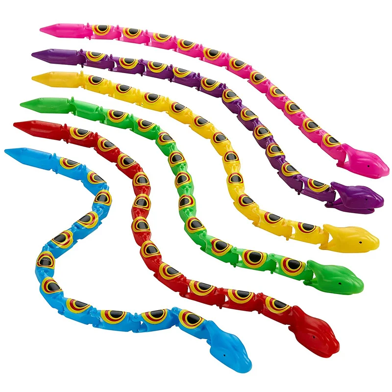 Nieuw en grappig simulatiespeelgoed voor kinderen Twist Snake Party Party Prank Joint Snake Toy Objet Insolite Cosas Raras Vakantiecadeau
