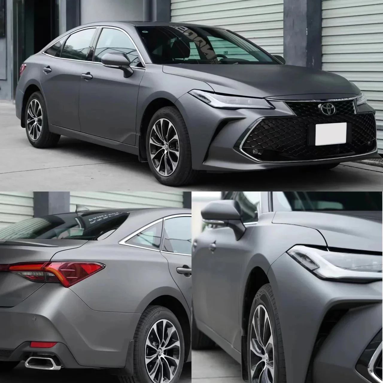 

High-Quality Grey Matte Vinyl Wrap Film Car Motorcycle Auto Tuning Styling Waterproof Sticker Matt Bubble Free Interior Film