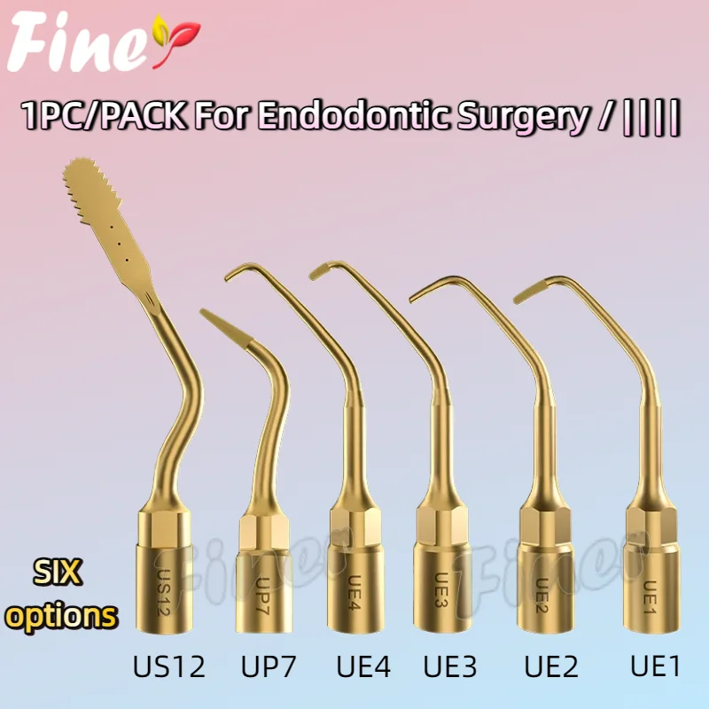 

Finer 1Pc Piezosurgery Ultrasonic Bone Surgery Endodontic Surgery Tip US12 UP7 UE4 UE3 UE2 UE1 for Mectron Woodpecker EMS