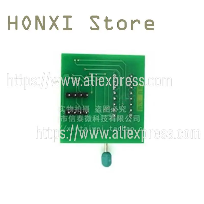 1PCS 1.8 V conversion a SPI flash SOP8 DIP8 conversion plate motherboard MX25 W25 1.8 V adapter plate