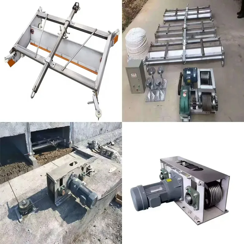 Automatic Stainless Steel Pig Farm Manure Scraper Cleaning System with 1 Year Warranty