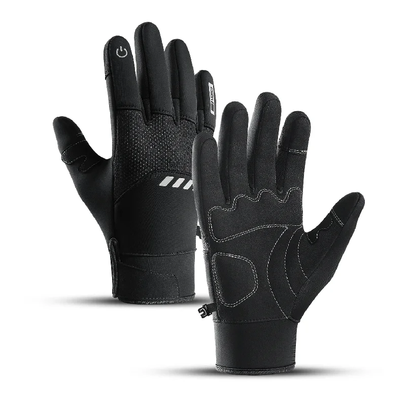 Winter Sports Plus Velvet Warm Gloves For Men And Women Touch Screen Ski Cycling Bicycle Riding Cold-Proof Outdoor Gloves