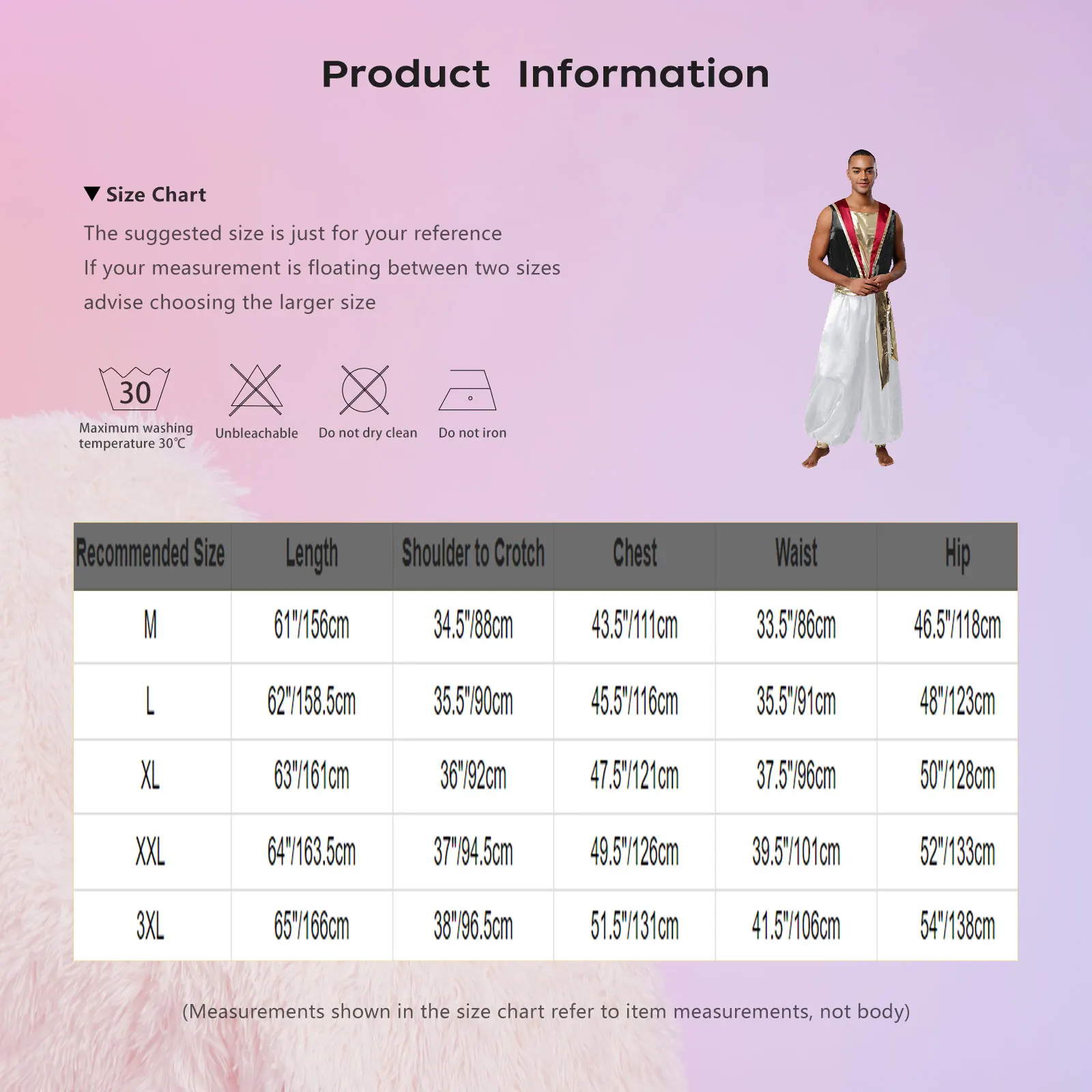 Disfraz de Príncipe árabe árabe de Halloween para hombre, disfraz de actuación sin mangas, mono con cinturón metálico para uniformes de fiesta y Carnaval