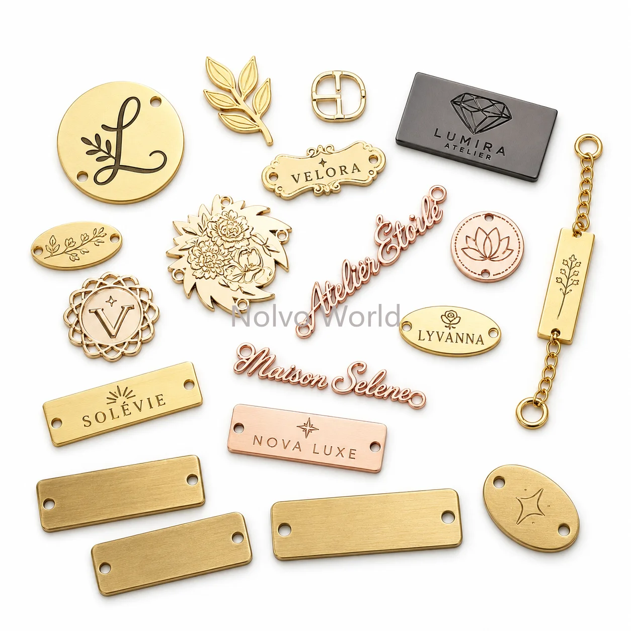 150PCS Custom Handmade Letter Sewing Labels For DIY Jewelry Making Personalized Logo Name Bags Shirt Brand Pendant Accessories