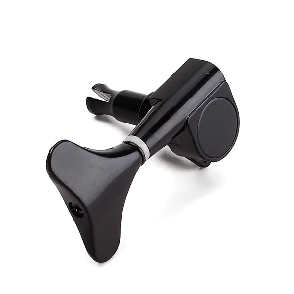 

4 Pcs Bass Knob Guitar Hardware Machine Heads Black Parts Tuning Peg Electric Pegs