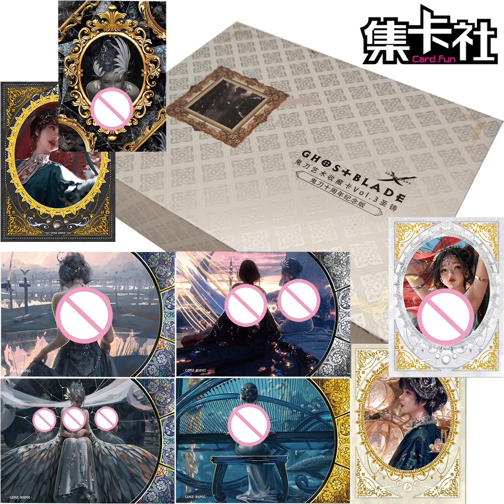 

Card.fun Original Popular Comics Ghostblade Collection Cards Cartoon Fashion Unique Design Character Exquisite Card Kids Gifts