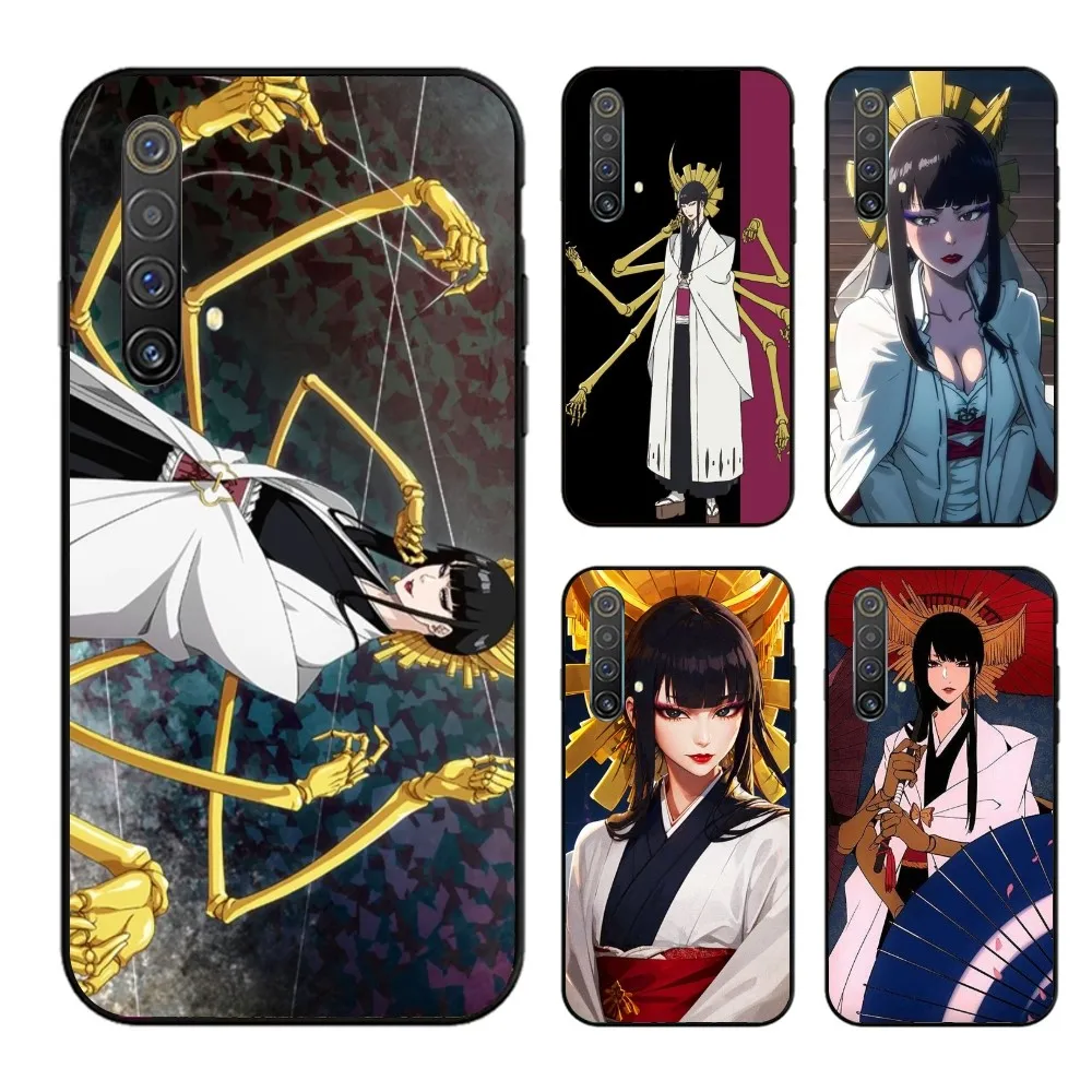 Bleach Senjumaru Mobile Cell Phone Case for OPPO Find X5 X3 X2 A93 Reno 8 7 Pro A74 A72 A53 Black Soft Phone Cover Funda