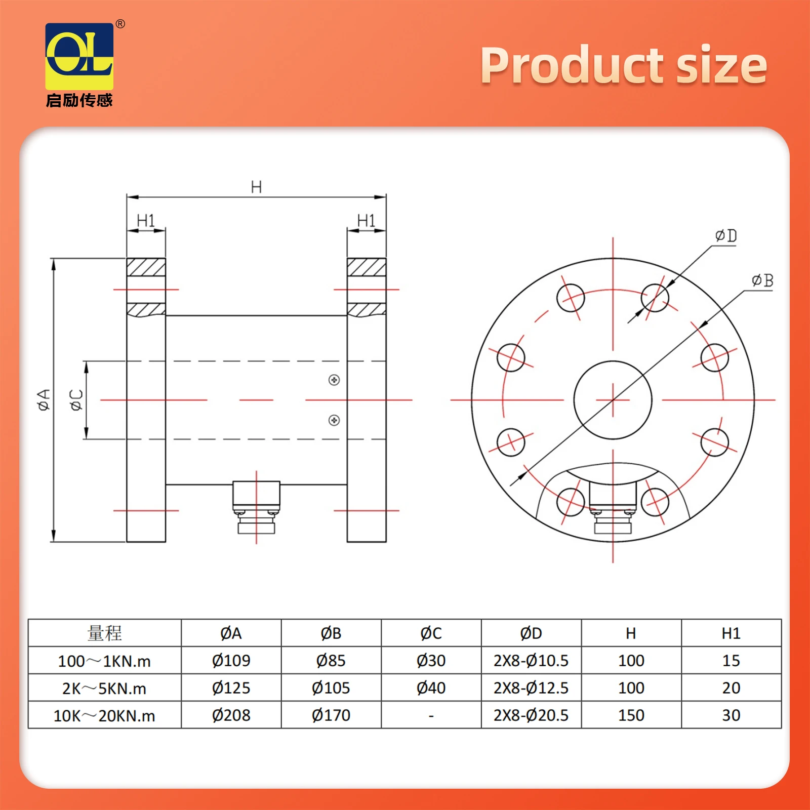 load cell Remote torque sensor, torque load unit, Industrial, non-continuous