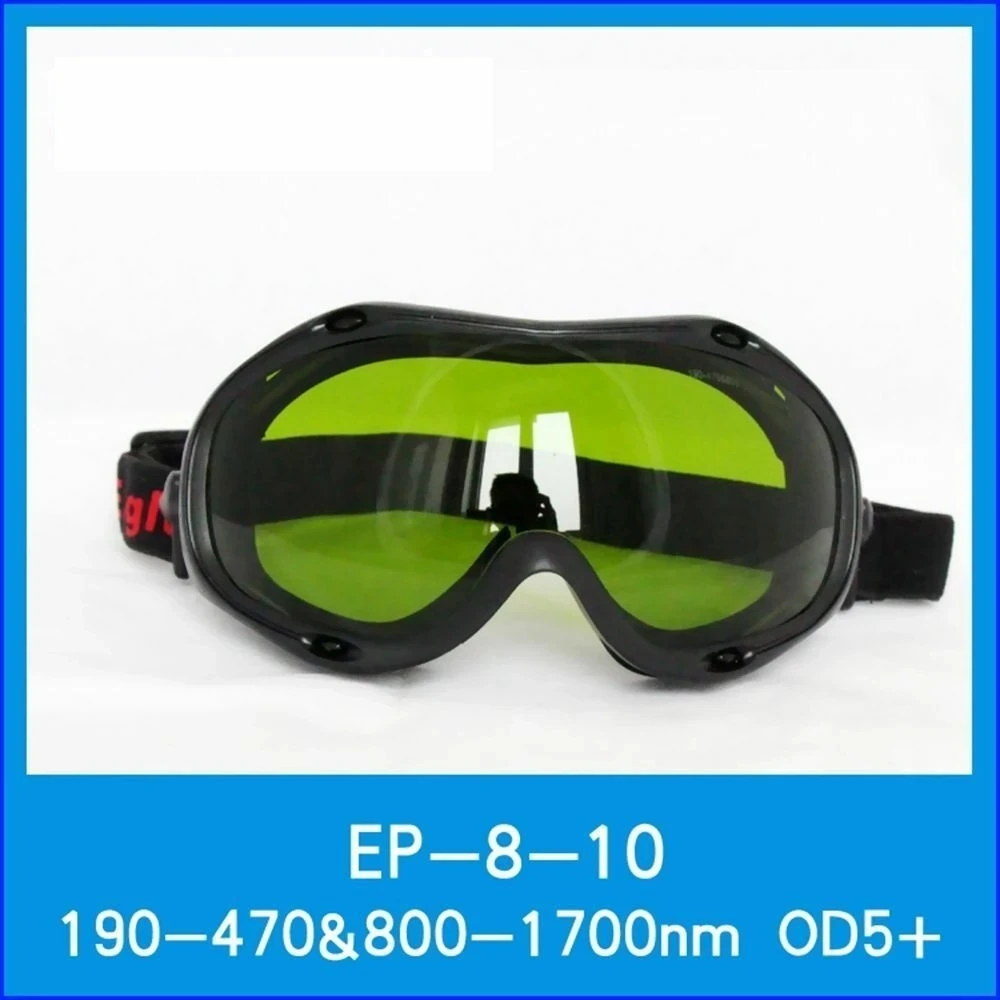 OD5+ 405nm/450nm/808nm/980nm/1064nm IR Laser Safety Glasses & Goggles CE w Case