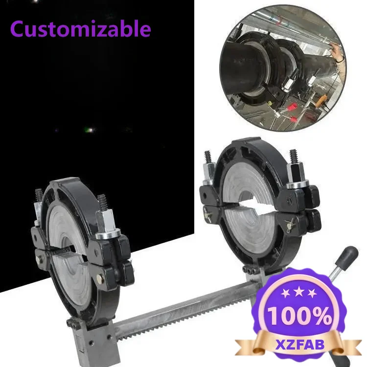 Factory Direct 2026 Manual rack hot melt, siphon same layer drainage socket butt welding machine electric fusion welding machine