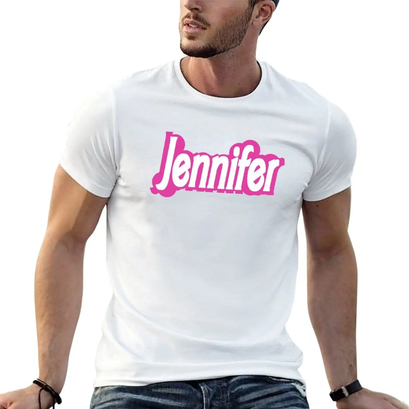 Jennifer drawing T-Shirt funny t shirts dark humor cotton t shirts man 100% funny t shirts cotton T-shirt
