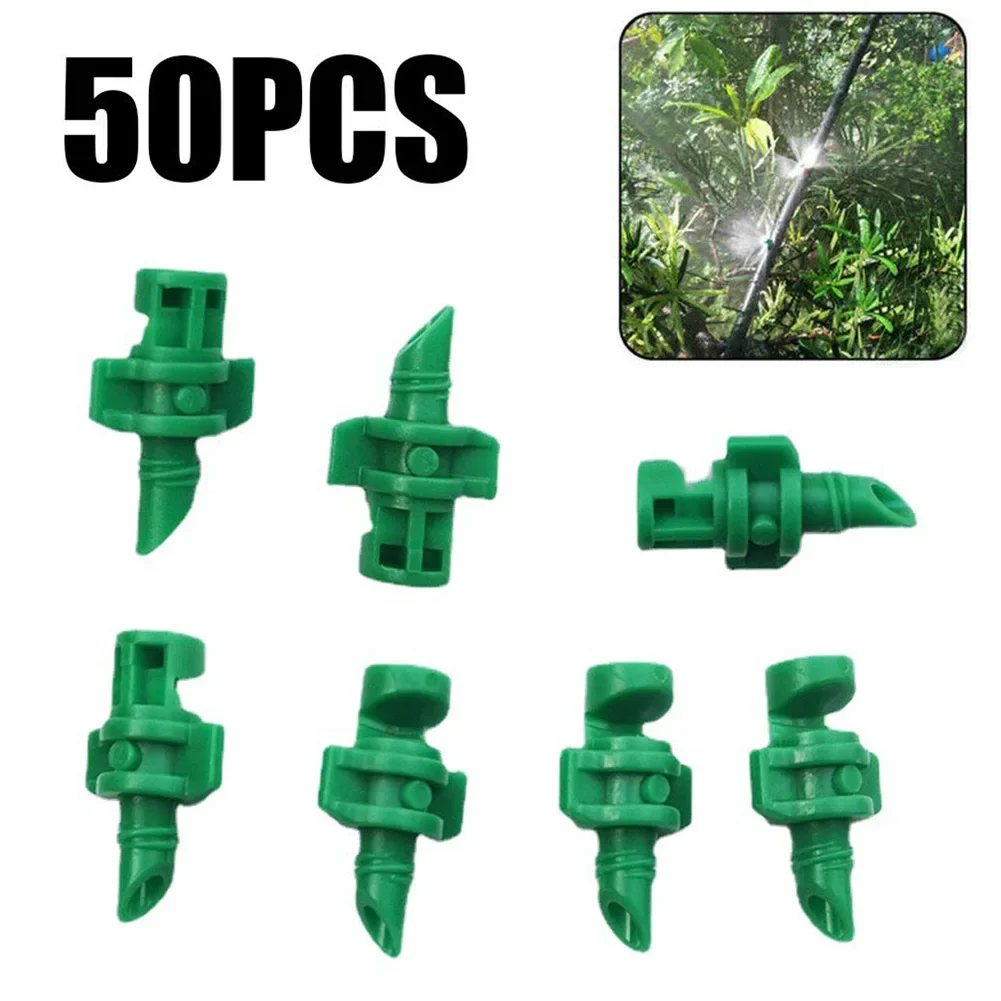 

High Quality Useful Brand New Spray Nozzle Jet Nozzle 180 Degree 50pcs 70 Litres Per Hour Easy To Use Spray A 1.2 Meter Radius