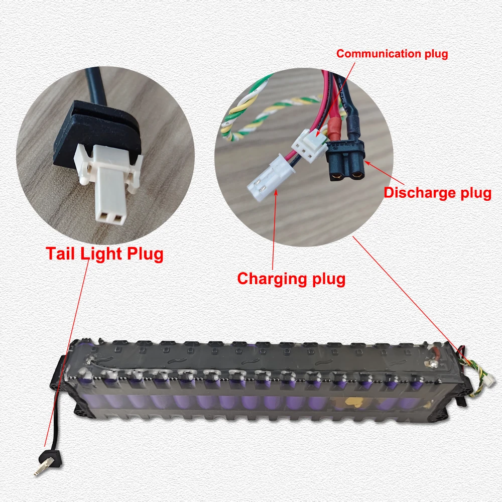 10S3P 18650แบต36V 7800MAH 7.8Ah Lithium-ion ของแท้สำหรับ Xiaomi M365 1S Mijia Pro พร้อมการสื่อสารบลูทูธ