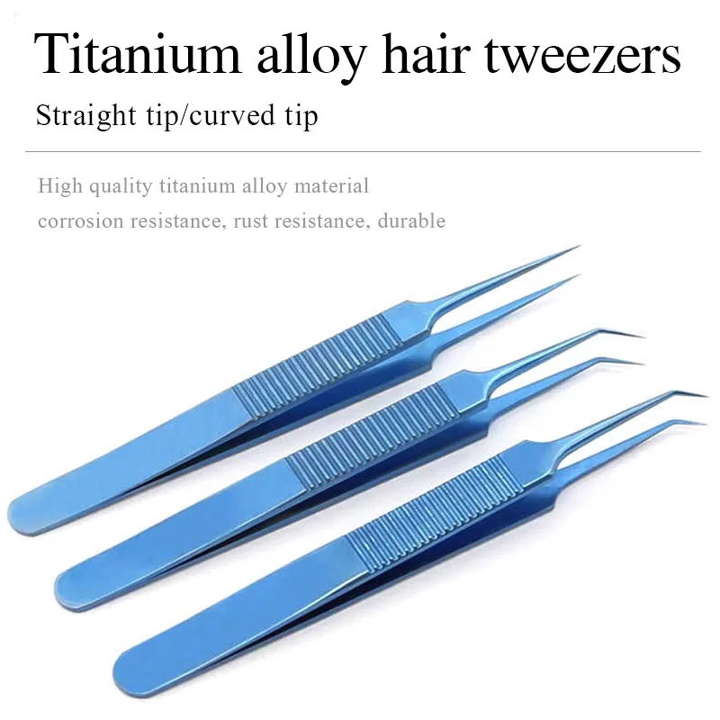 모발 이식용 핀셋 모발 이식술용 핀셋 모낭 이식 분리 및 추출용 핀셋