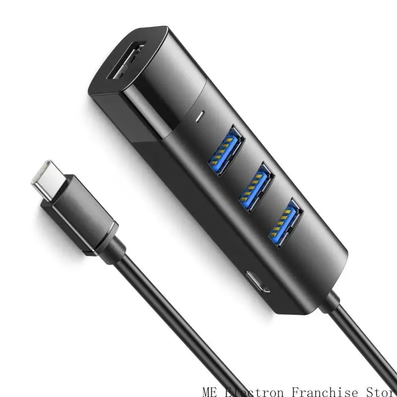 T5EA USB C/USB تمديد كبل Long USB Cable USB C Splitter 4 Port USB3.0 Adapter USB محول USB للصفوف الكاميرا للكاميرا الكمبيوتر