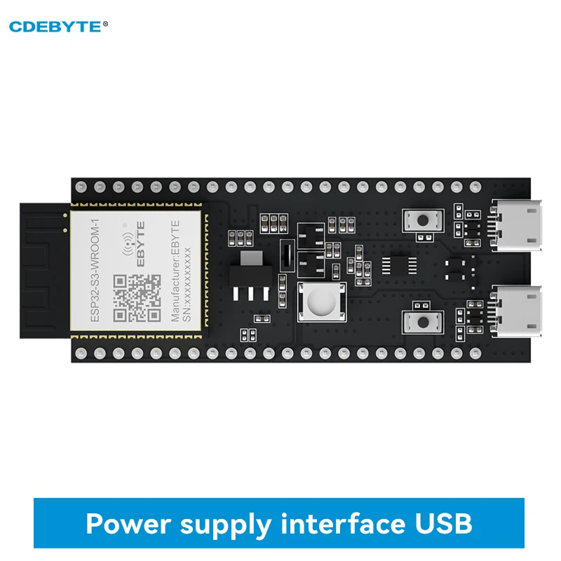 

ESP32-S3 Wifi Bluetooth модуль тестовая плата CDEBYTE ESP32-S3-WROOM-1-TB 2,4 ГГц ESP32 двухъядерный IPEX 20 дБм 200 м Bluetooth сетка