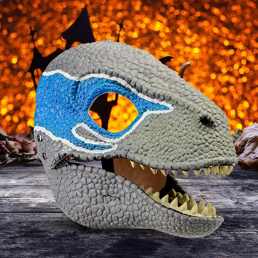 

Хэллоуин косплей маска динозавра натуральный латекс маска тираннозавра движущаяся челюсть Raptor маска динозавра лучшие подарки для вечеринки маскарад