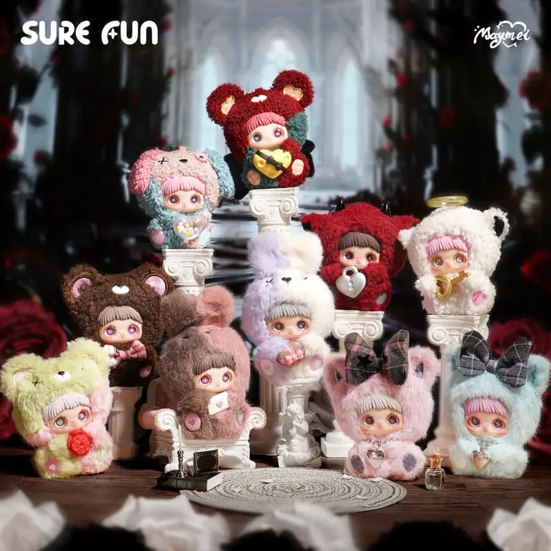 SUREFUN MayMei May I Love You Serie Blind Box Überraschungstüte Mystery Box Spielzeug Puppe Niedliche Anime-Figur Desktop-Ornamente Geschenk