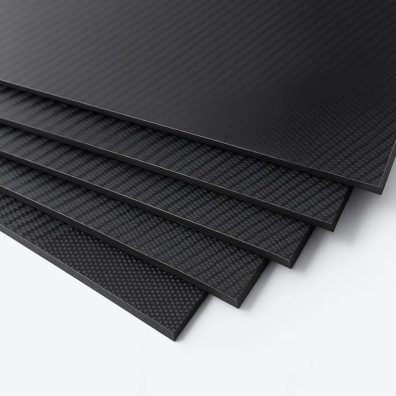 

0.5-80mm 1000*1200mm T700 12K Carbon Fiber Sheet Matte Lightweight High Rigidity Industrial Aerospace Panel
