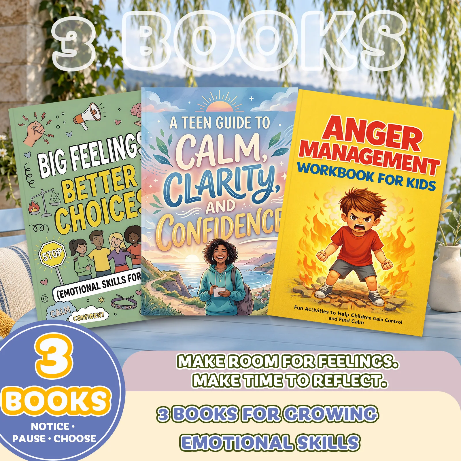 Anger Management & Emotional Confidence — Practical Skills for Recognizing Feelings, Calming Down, Thinking Clearly and Making