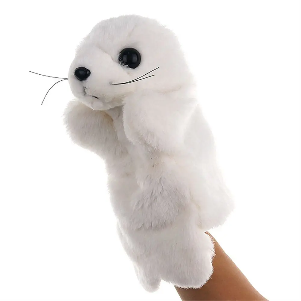

Baby Learning Panda Rabbit Cat Dolls Koala Cartoon Toys Animal Hand Puppet Children Puppets Hand