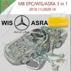 MB EPC WIS ASRA Electronic Parts Catalogue 3 IN 1 + Nitro