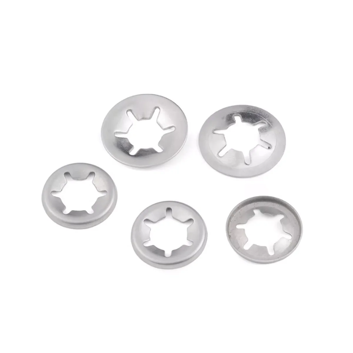 304 Stainless Steel Bearing Clamp Retaining Ring