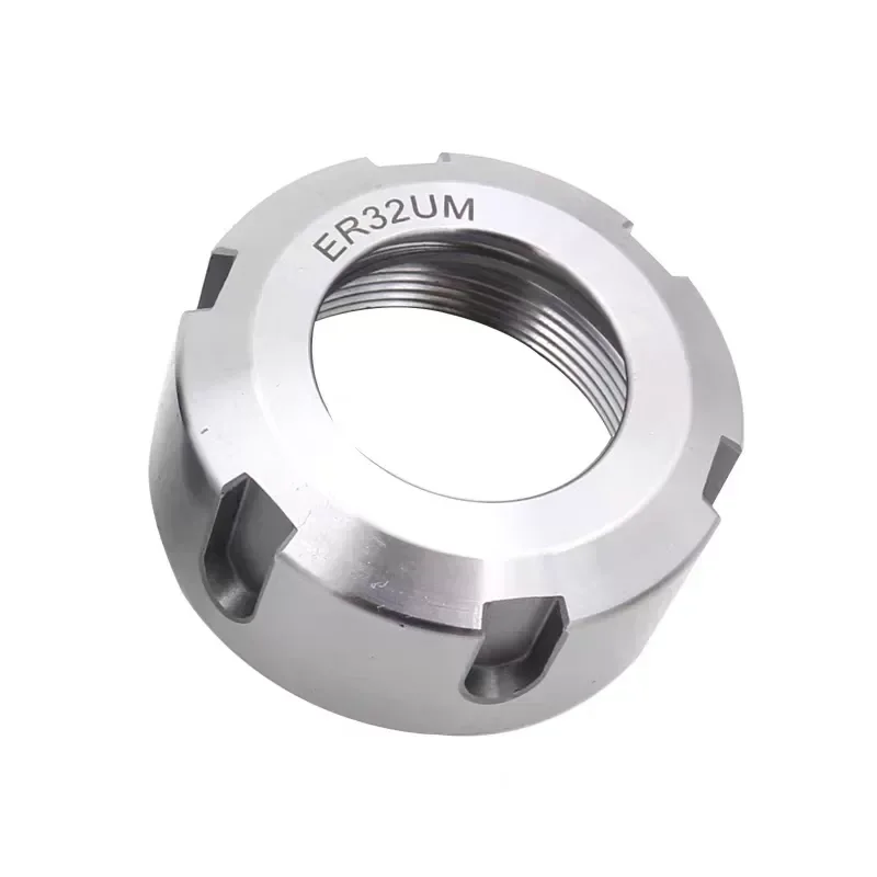 High Precision ER Collet Chuck Nut for CNC Engraving Machine Spindle Accessories Nut Series ER8 to ER50 Secure Clamping