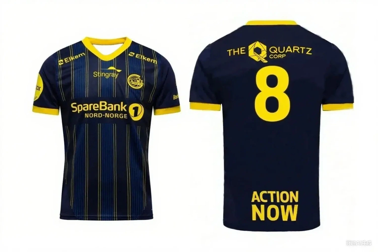 25/26 النرويجية بودو بليمت المنزل جيرسي تي شيرت للرجال والنساء بودو جليمت بعيدا جيرسي سترة تدريب رياضية محايدة