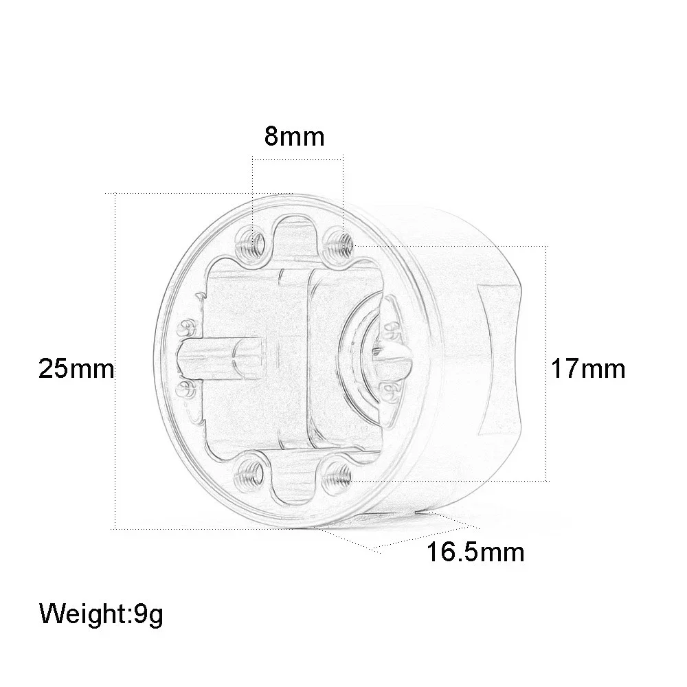 Aluminum Front/Rear Differential Case Carrier #3978 #5381 For RC Traxxas 1/10 X0-1 Hoss Slash Rustler Stampede Slayer Revo 3.3