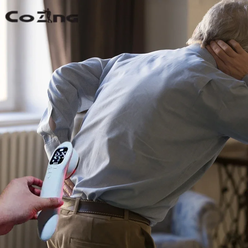 Handheld Cold Laser Massager for Whole Body, Relieves Arthritis, Waist,Arm and Muscle Pain, 2 in 1 Therapy and Massage, Home Use