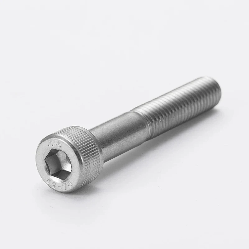 M3 M4 M5 M6 304 Stainless Steel Half Tooth Hexagon Socket Cap Screws / Din912 Partial Thread Allen Cap Bolts