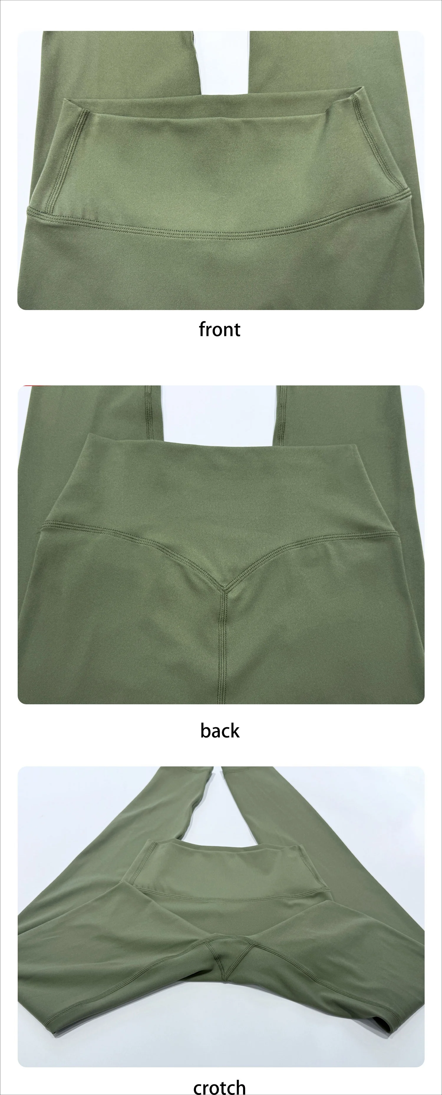 Size chart and fit details