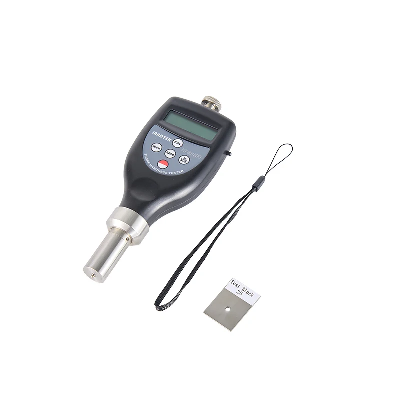 Shore Hardness Tester HT-6510DO 0.1H Plastic and Rubber Hardness Tester 10HA~90HA Medium Hard to Hard Materials R 1.2 Hemisphere