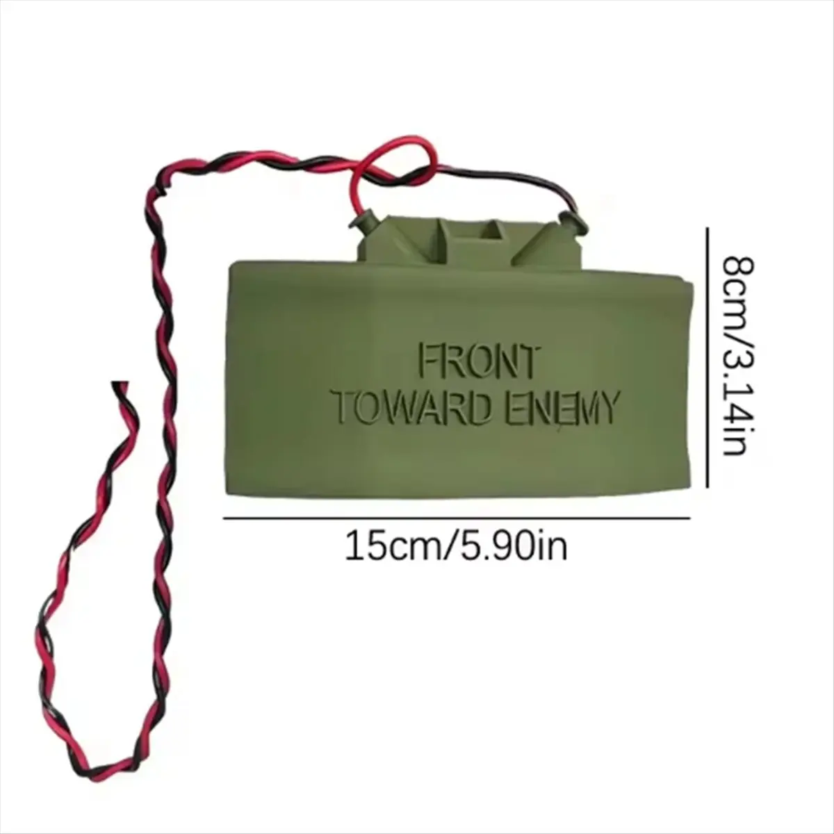 Ring Cam Claymore Mine Doorbell Fake Mine Props Replica Avoid Interruptions Doorbell Pranks Home Prankster Doorbell-DTB1