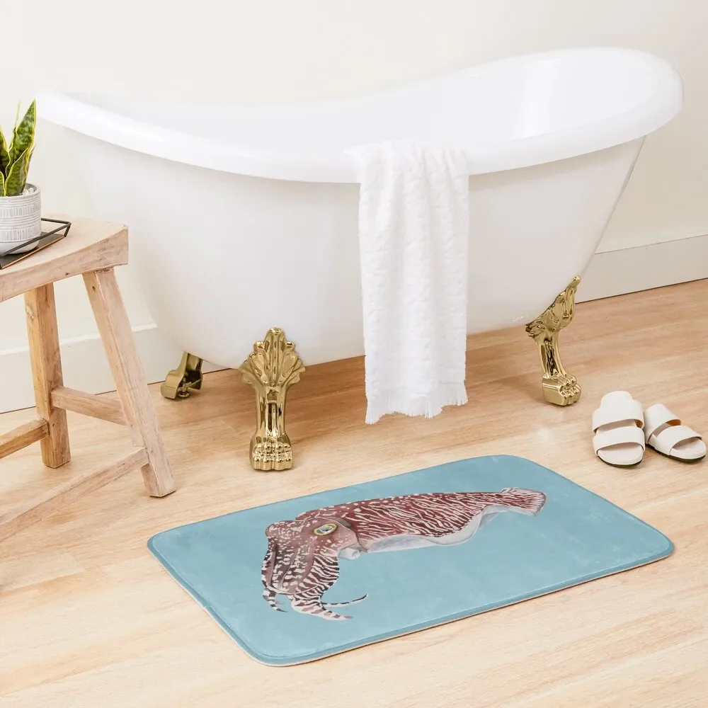 CUTTLEFISH Bath Mat Bathroom Supplies Bath Rugs For Bathroom Slip-Resistant Bathrooms Accessories Novelties Mat