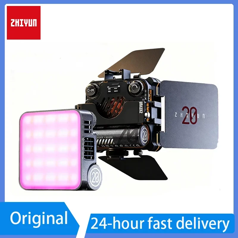 Zhiyun FIVERAY M20C RGB Video Light 20W 2500K-10000K App Control Photography Fill Light for Live Streaming And Photography