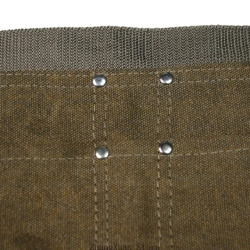 Taillen-Arbeitsschürze mit schnell erreichbarer Taschen-Werkzeugaufbewahrungsschürze für handwerkliche Aufgaben 3XUF – Detail 8