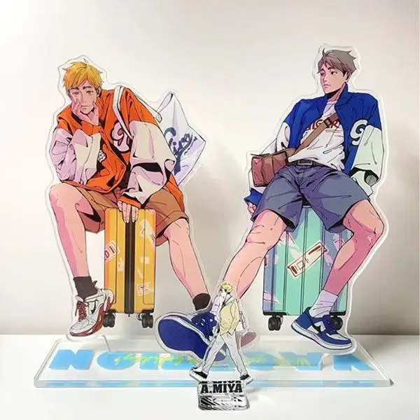 Miya Atsumu Action Figures Acrylic Stand Anime Peripheral Fashion Kids Ornaments Girl Models Car Decoration Miya Osamu
