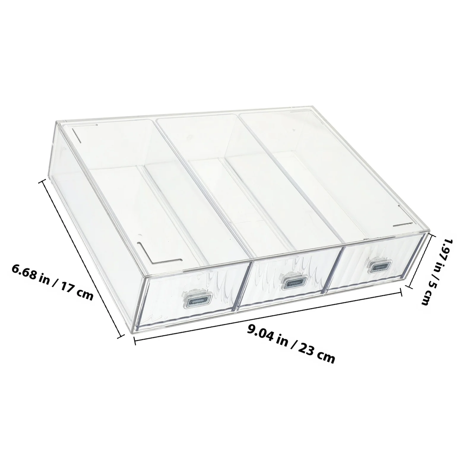 Kleiner Schreibtisch-Organizer mit Schubladen, praktische Aufbewahrungsbox für den Heimgebrauch im Büro, glatte Oberfläche, exquisites Aussehen, stark