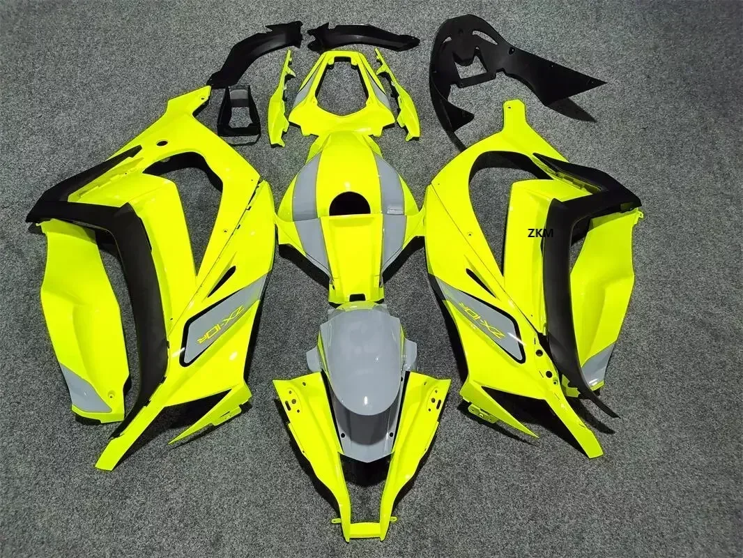 Injection New ABS Fairings Kit Fit for Ninja ZX-10R ZX10R 2011 2012 2013 2014 2015 11 12 13 14 15 Bodywork Set yellow