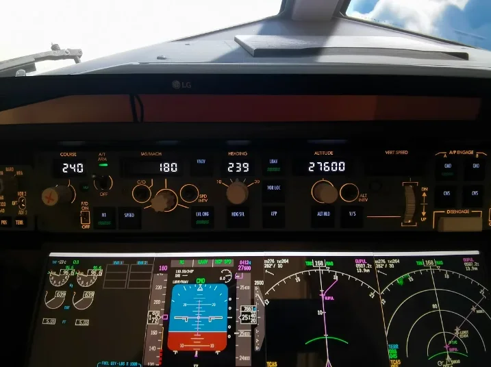 Panel 737 Simulated Flight Route Control Panel Flight Set Foot Rudder Support