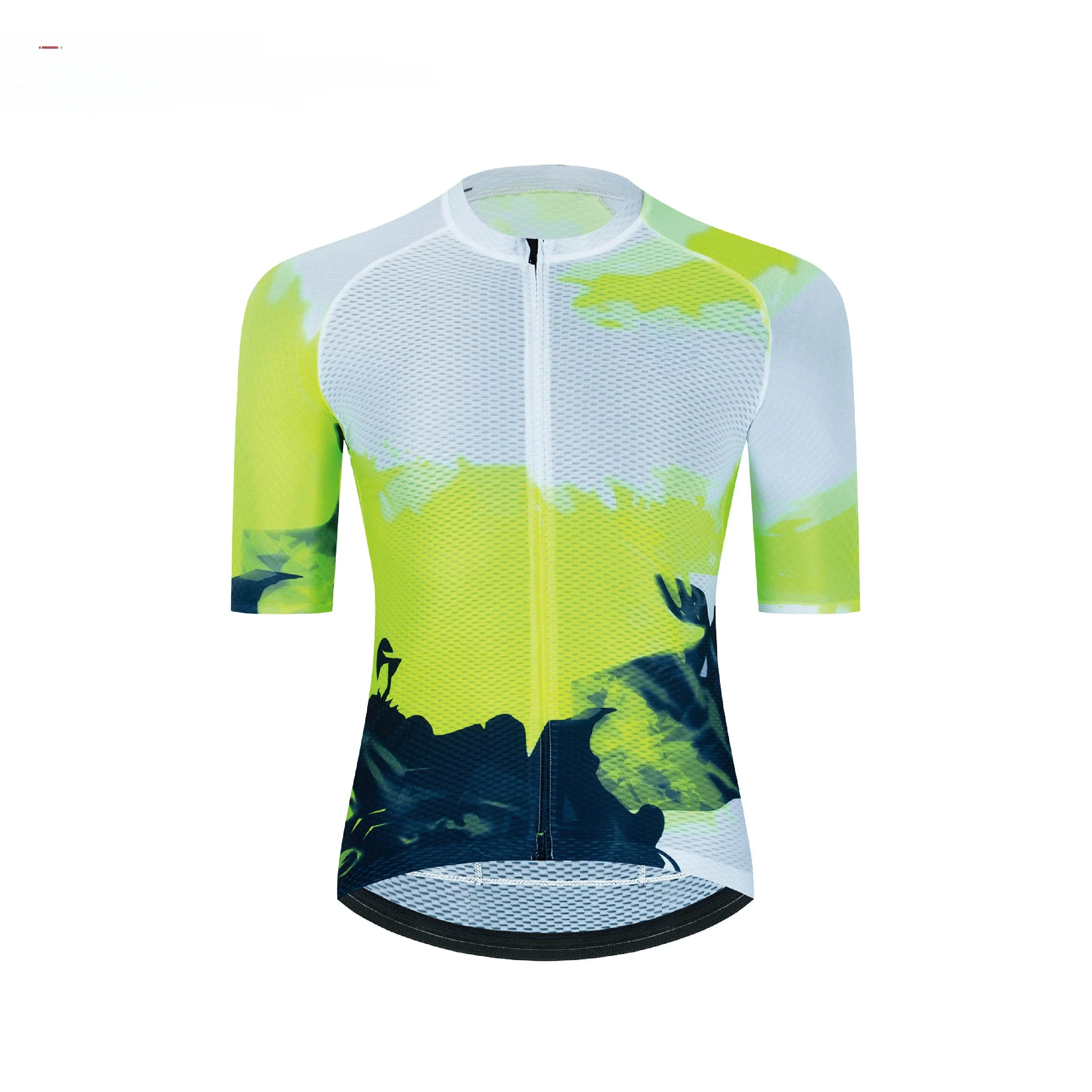 Seamless Racing Cut Cycling Jersey Short Sleeves Summer  Bike Wear