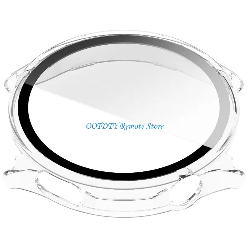 Custodia per orologio S Proteggi schermo in vetro temperato e paraurti protettivo per PC rigido Accessori per smartwatch