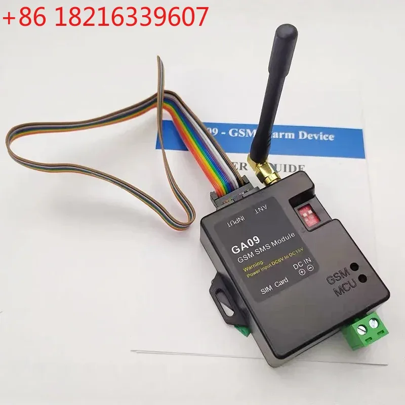 GA09 Remote Security System 8-Channel Alarm Input GSM Mobile Phone SMS Alarm Remote Control Home Security System