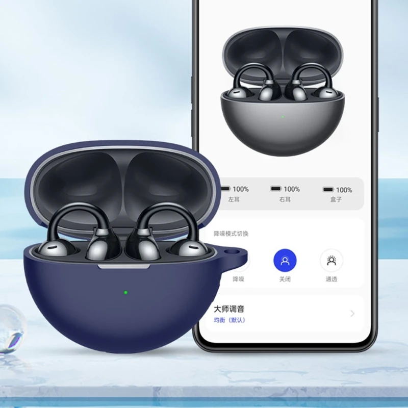 غطاء واقي لسماعات الأذن اللاسلكية ، جراب مشبك الأذن لهاتف "وي فريكليب" ، غطاء سيليكون ، مضاد للخدش ، مقاوم للماء ، غلاف مرن للجلد